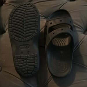 CROCS Black Sandals Slip-Resistant Comfort